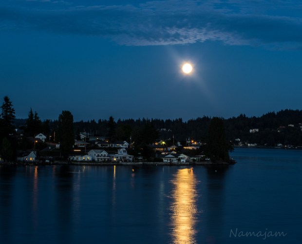 The community of Manette, WA