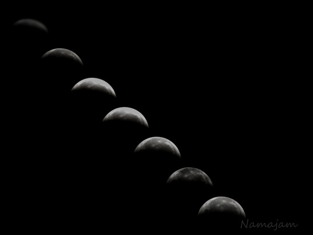 2  min apart, 1/4 sec each. 