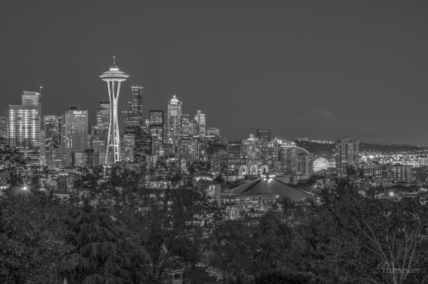Downtown Seattle from Kerry Park. 